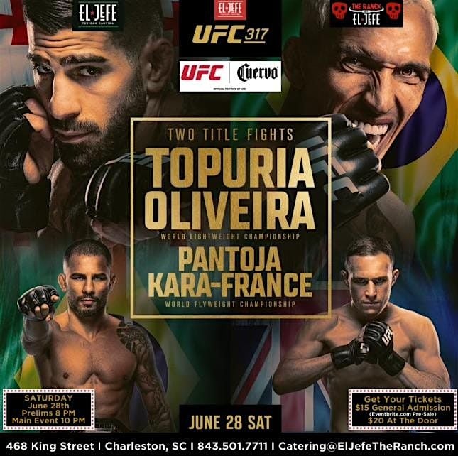 UFC 317 at The Ranch, 28 June | Event in Charleston | AllEvents
