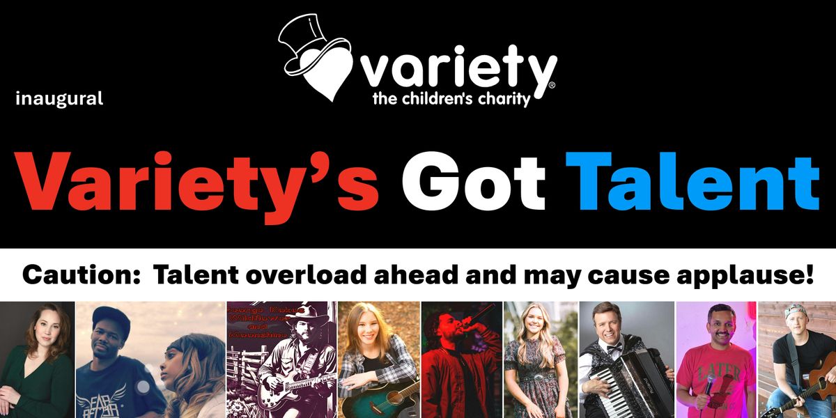 Variety's Got Talent!  Showcasing Yinzers to Help Kids with Disabilities, 16 August | Event in Pittsburgh