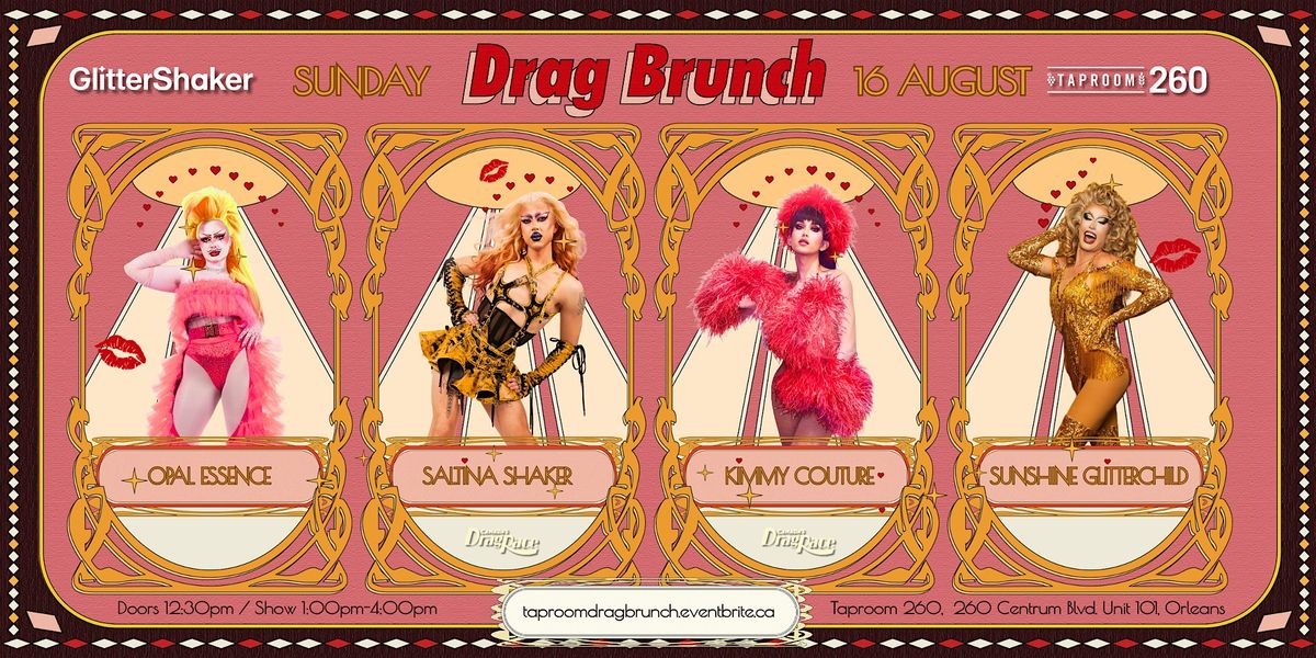 Drag Brunch at Taproom260 Orleans!