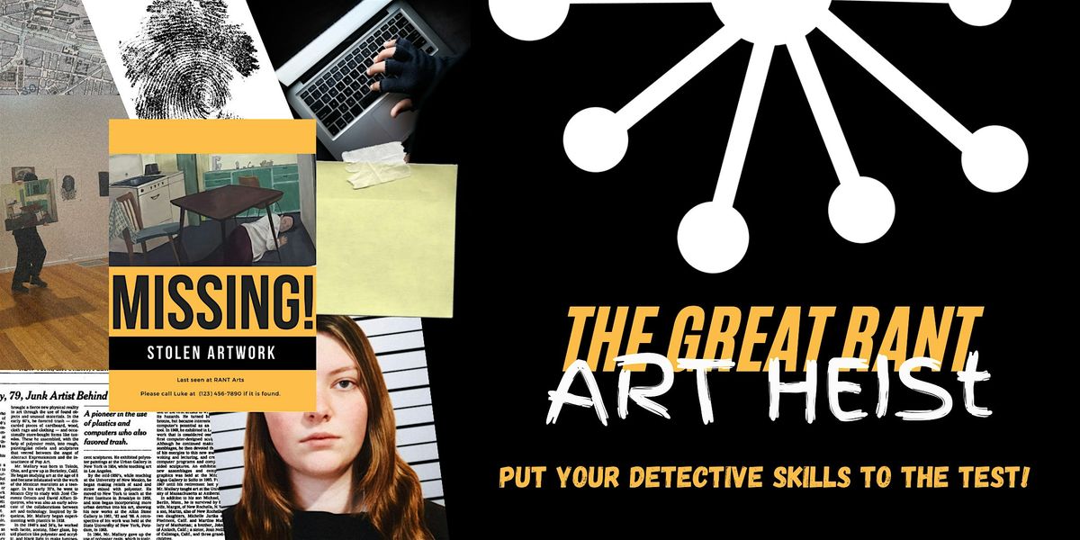 ESCAPE ROOM: The Great RANT Art Heist, 11 October | Event in Devonport | AllEvents