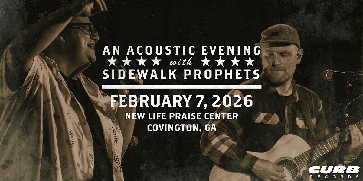 An Acoustic Evening With Sidewalk Prophets-Spring 2026-Tullahoma, TN, 4 February | Event in Tullahoma | AllEvents