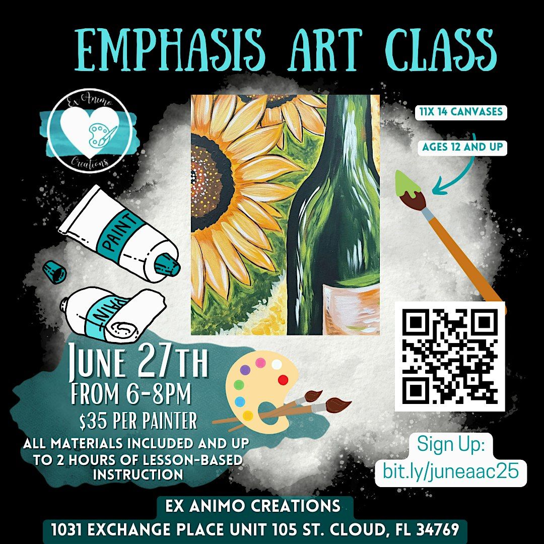 Emphasis Art Class, 27 June | Event in St. Cloud | AllEvents