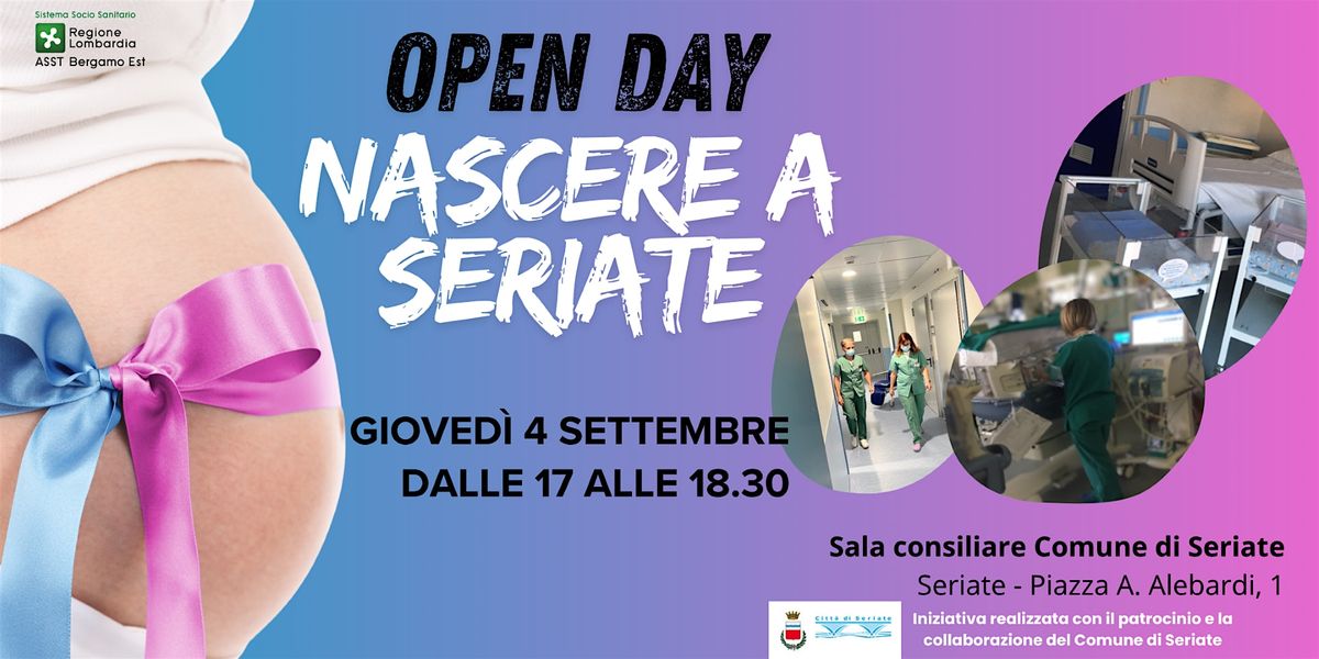 NASCERE A SERIATE 4 SETTEMBRE, 4 September | Event in Seriate | AllEvents