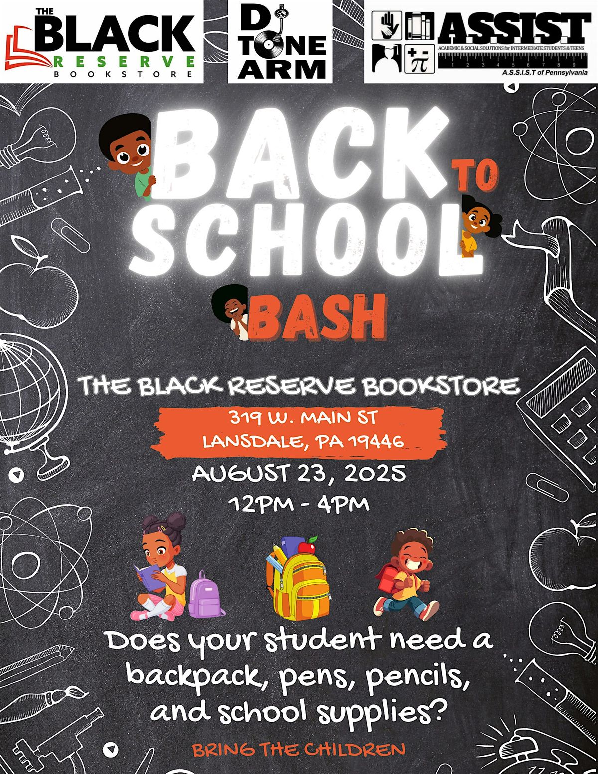 BACK TO SCHOOL BASH!!!, 23 August | Event in Lansdale | AllEvents