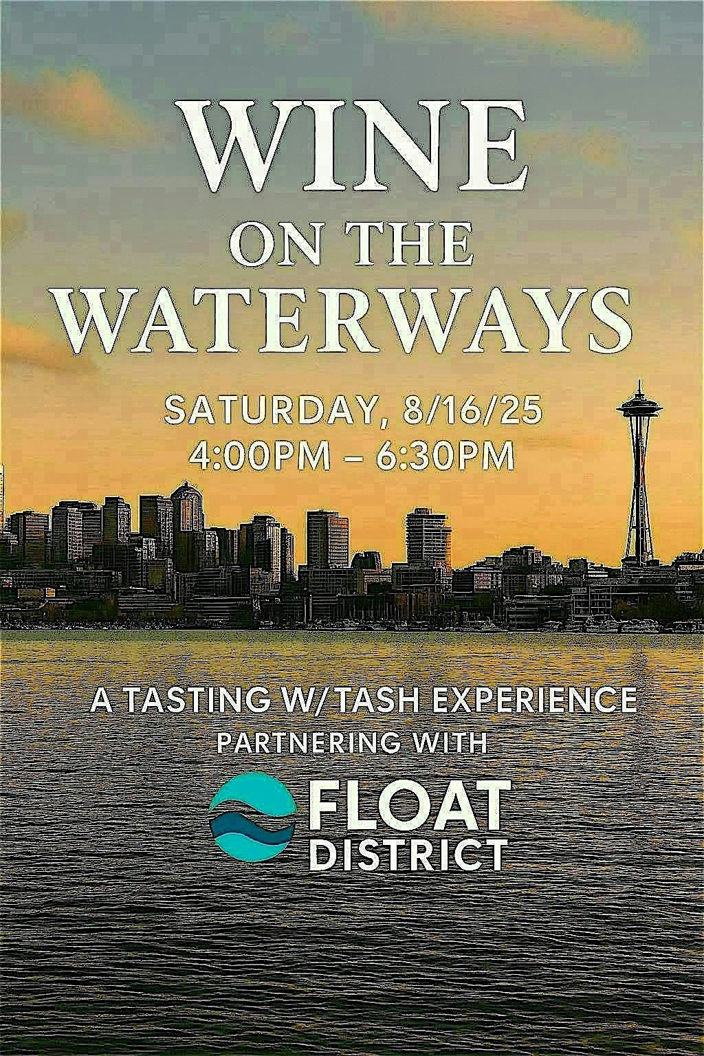 Wine on the Waterways, 16 August | Event in Seattle | AllEvents