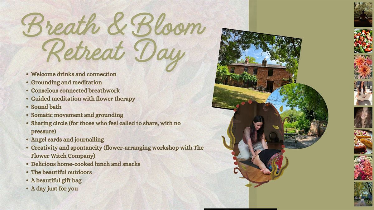 Breathe & Bloom: A Retreat Day to Breathe, Create, and Nourish Your Soul, 12 July | Event in Croxley Green