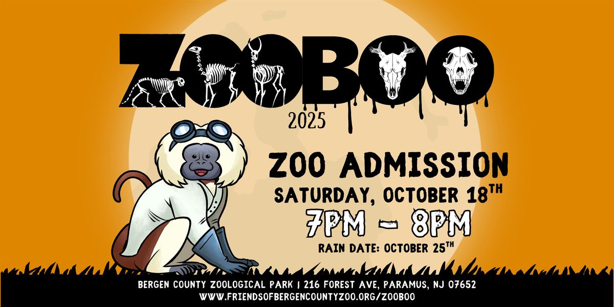 Zoo Boo 2025 Saturday Oct 18 @ 7pm, 18 October | Event in Paramus | AllEvents