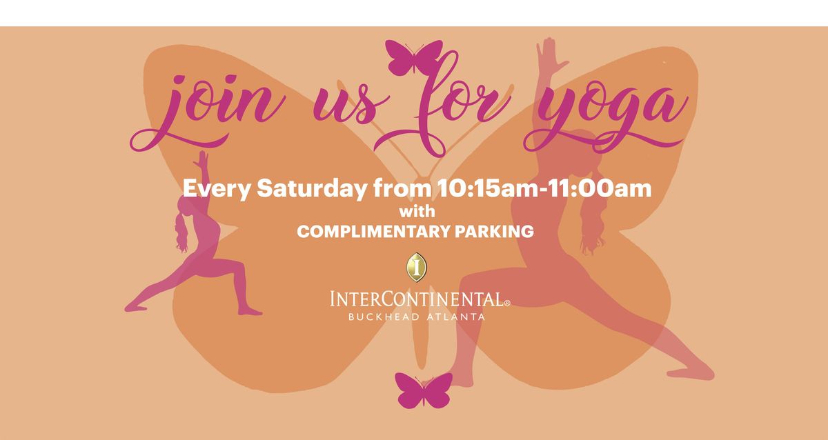 Yoga Experience at InterContinental Buckhead, 24 May | Event in Atlanta | AllEvents