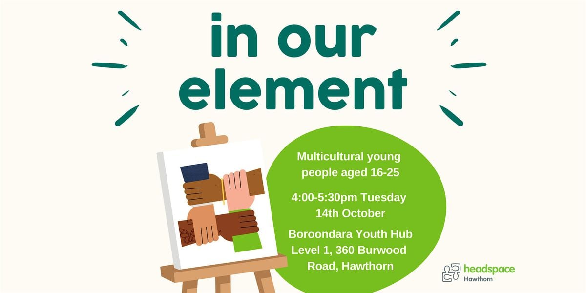 In Our Element, 14 October | Event in Hawthorn | AllEvents
