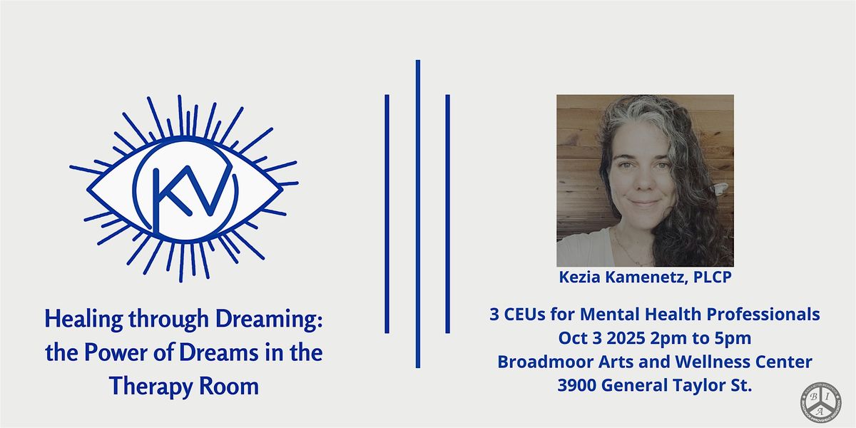 Healing through Dreaming: Reclaiming  the Power of Dreams in Therapy, 14 November | Event in New Orleans | AllEvents
