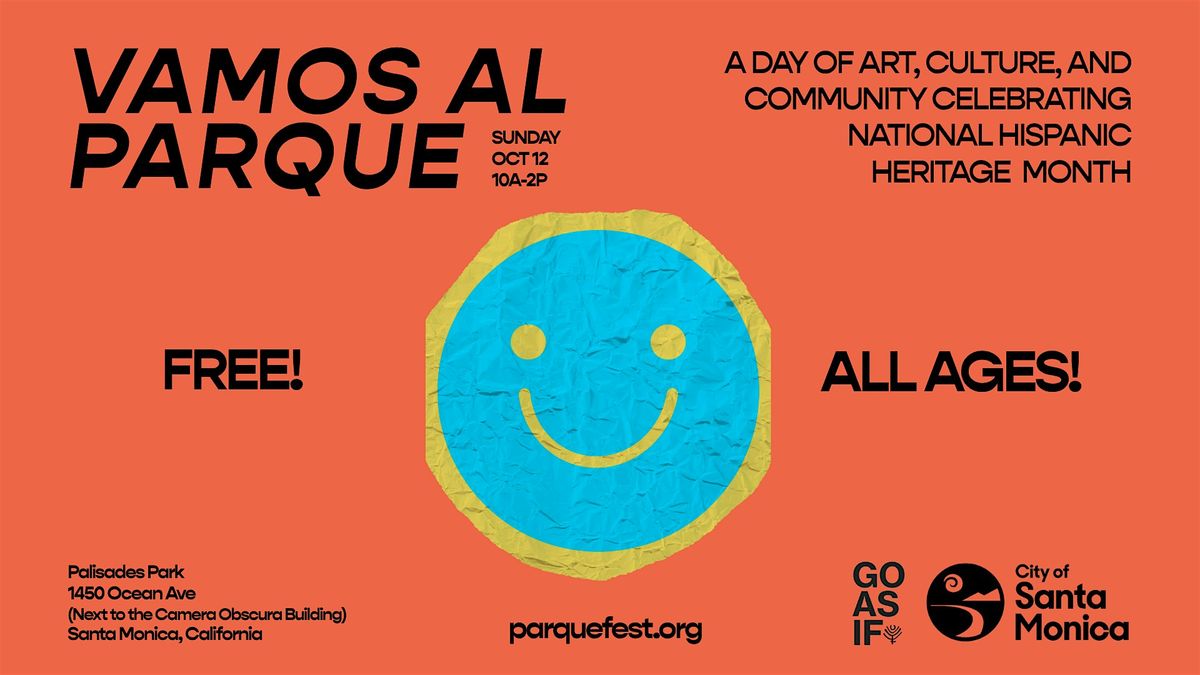Vamos Al Parque! (Let's Go to the Park), 12 October | Event in Santa Monica | AllEvents