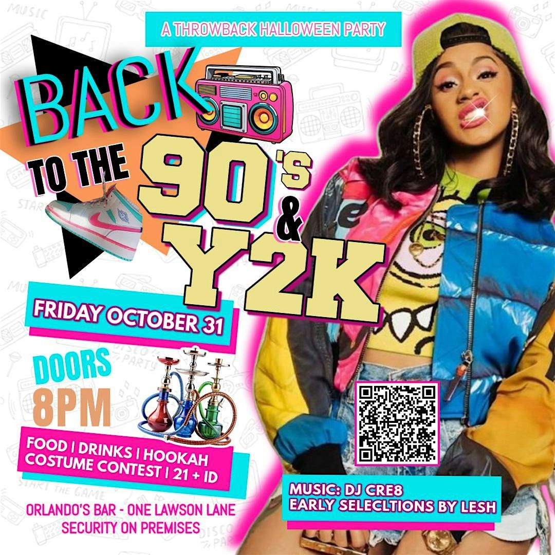 Back To The 90s & Y2K Halloween Party, 31 October | Event in Burlington | AllEvents