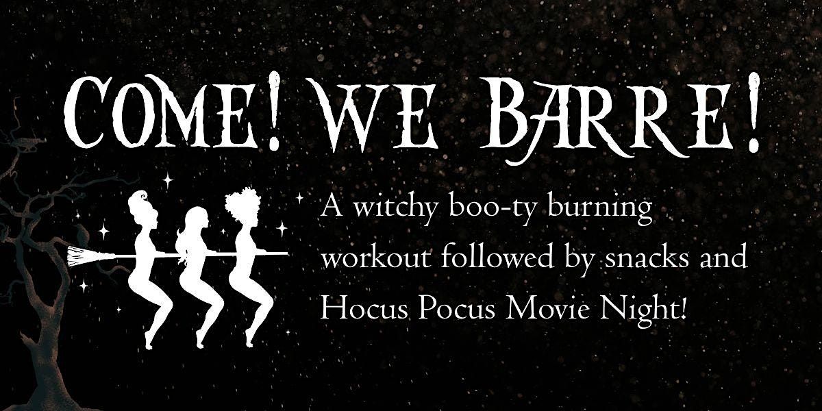 Come! We Barre!, 24 October | Event in McCandless Township | AllEvents