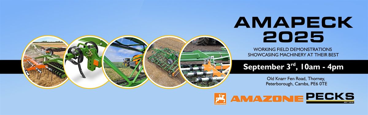 AmaPeck 2025, 3 September | Event in Peterborough | AllEvents