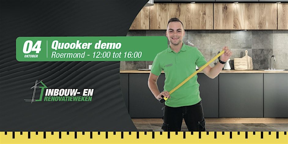 Quooker demo, 4 October | Event in Roermond | AllEvents