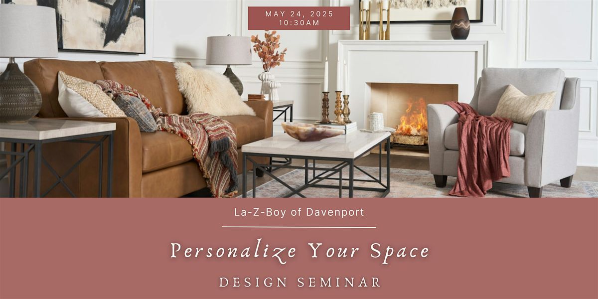 Personalize Your Space, 24 May | Event in Davenport | AllEvents