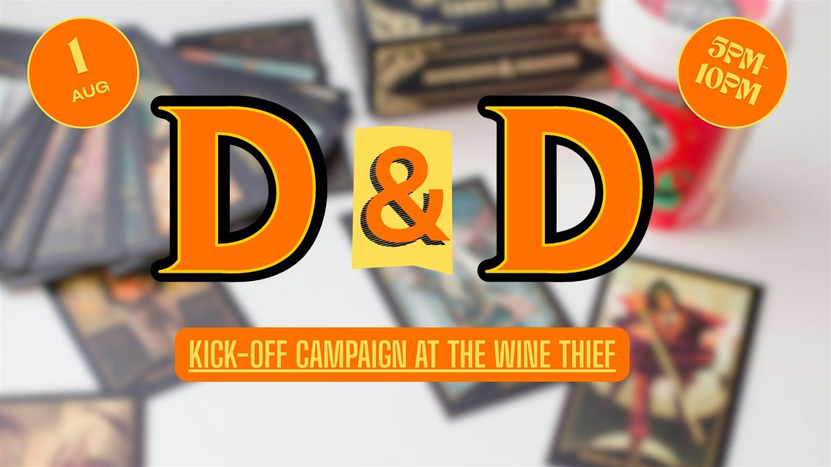Dungeon's and Dragons Kick-Off Campaign, 9 August | Event in Lillington | AllEvents