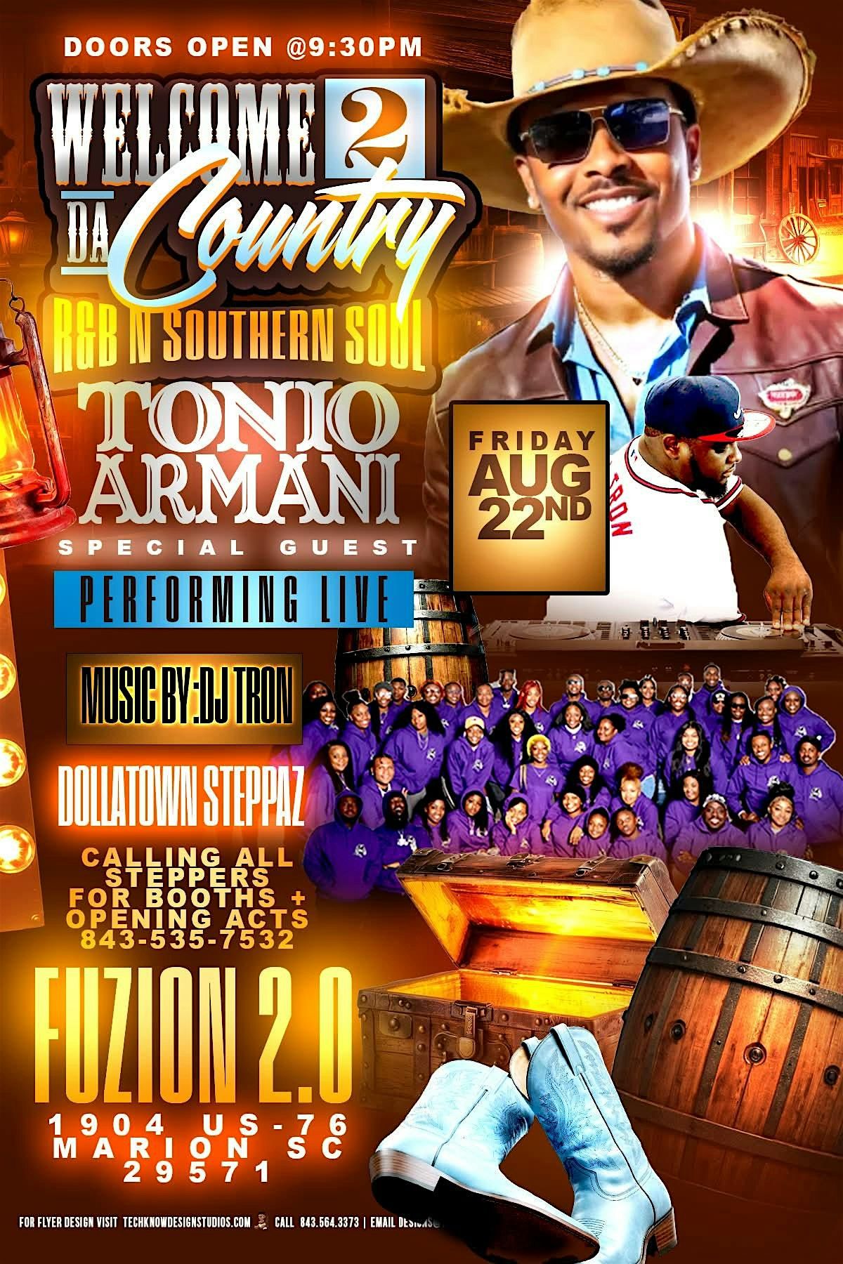 TONIO ARMANI, 22 August | Event in MARION | AllEvents