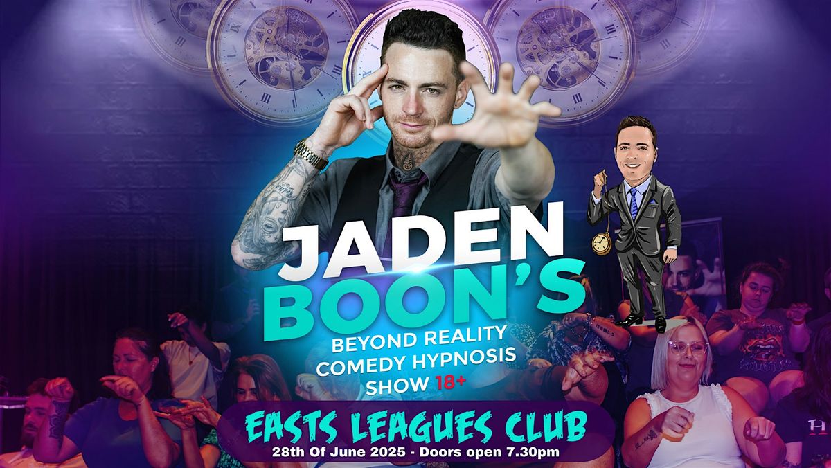 Beyond Reality - Jaden Boon's Comedy Hypnosis Show 18+, 28 June | Event in Coorparoo | AllEvents