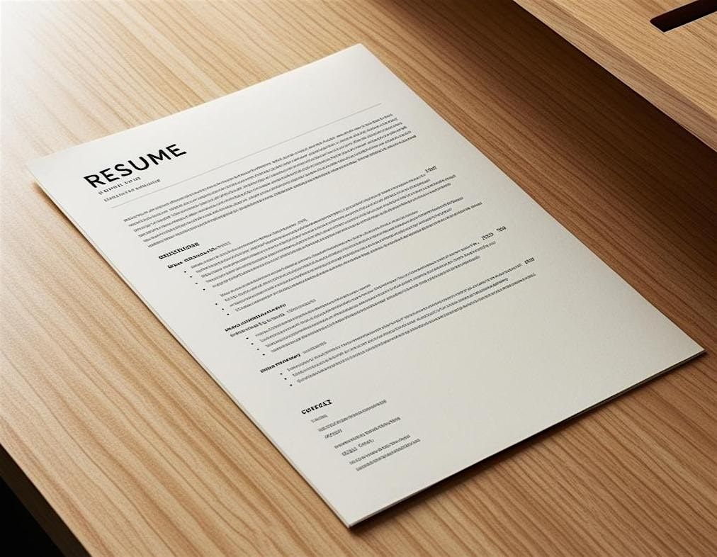 Resume 101 Workshop | Event in Detroit | AllEvents