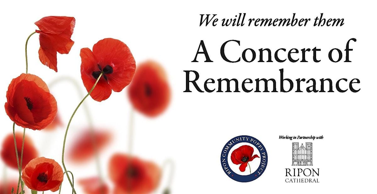 A Concert of Remembrance in Ripon Cathedral, 6 November | Event in Ripon | AllEvents