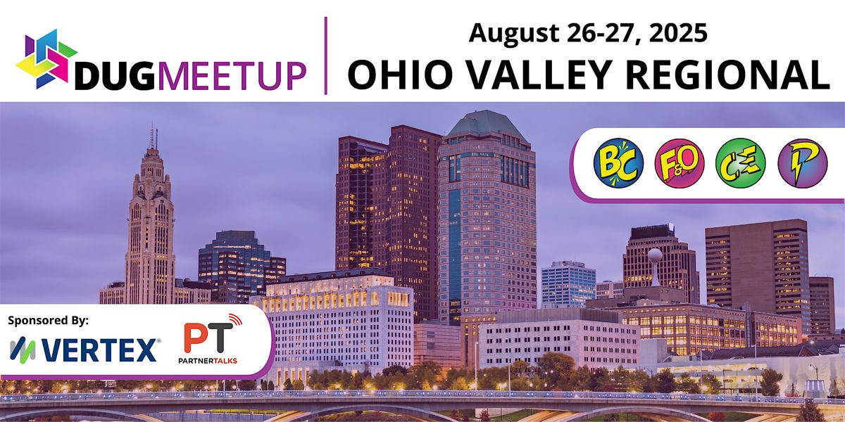 Dynamics User Group Ohio Valley Regional Meetup, 26 August | Event in Dublin | AllEvents