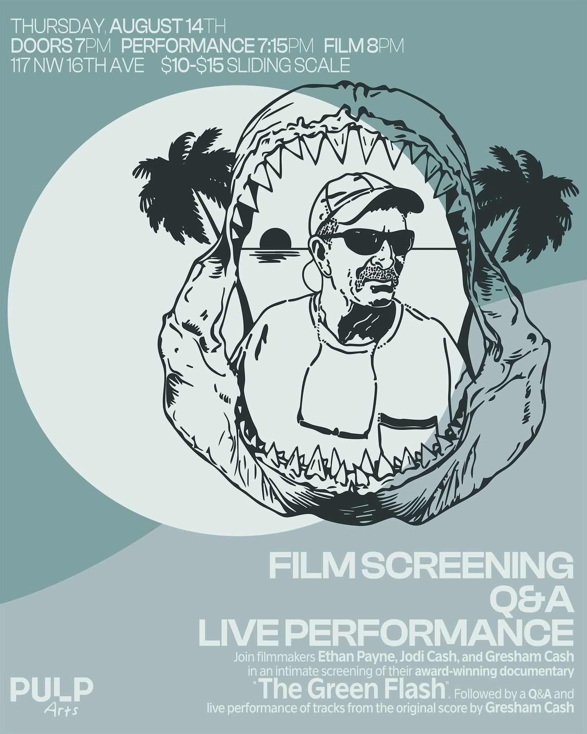 The Green Flash: Screening, Q&A, and Performance at the 117, 14 August | Event in Gainesville | AllEvents