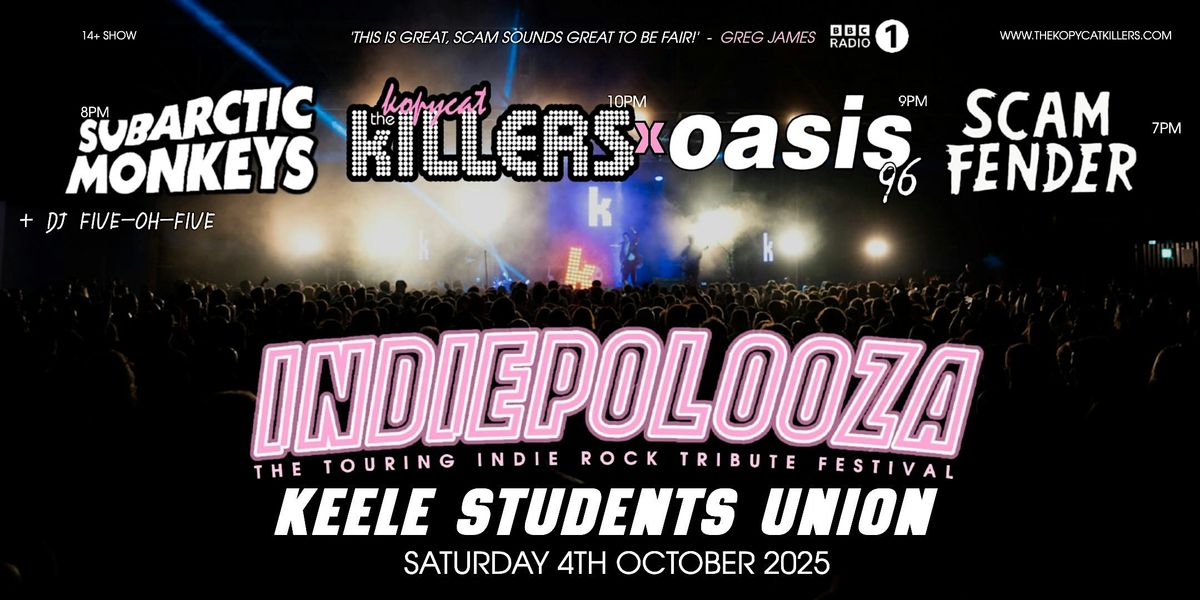 Indiepalooza - Keele Students Union - 4th  October 2025 | Event in Keele | AllEvents
