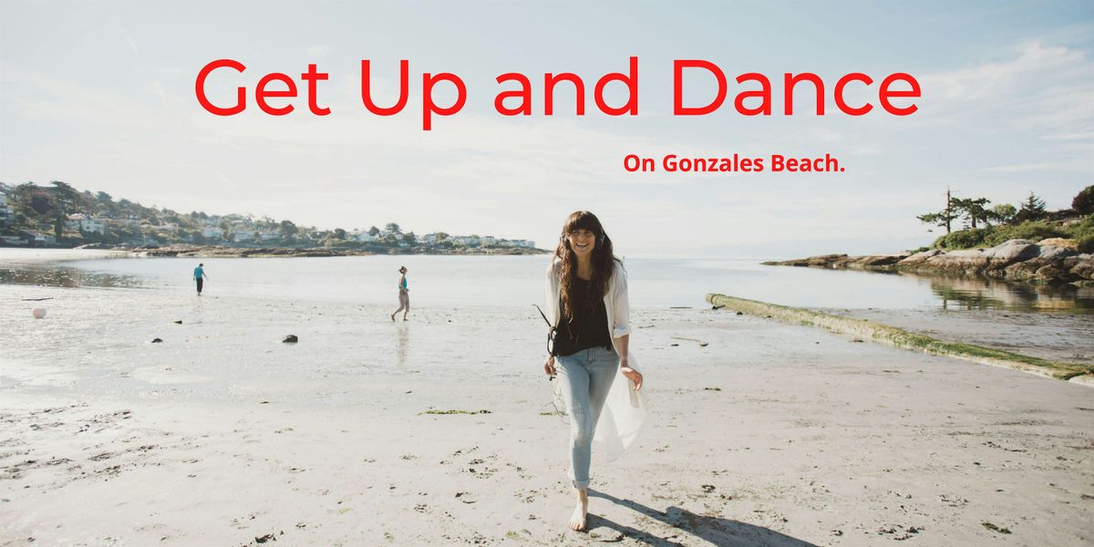 GET UP + DANCE on Gonzales Beach with provided silent dance headphones