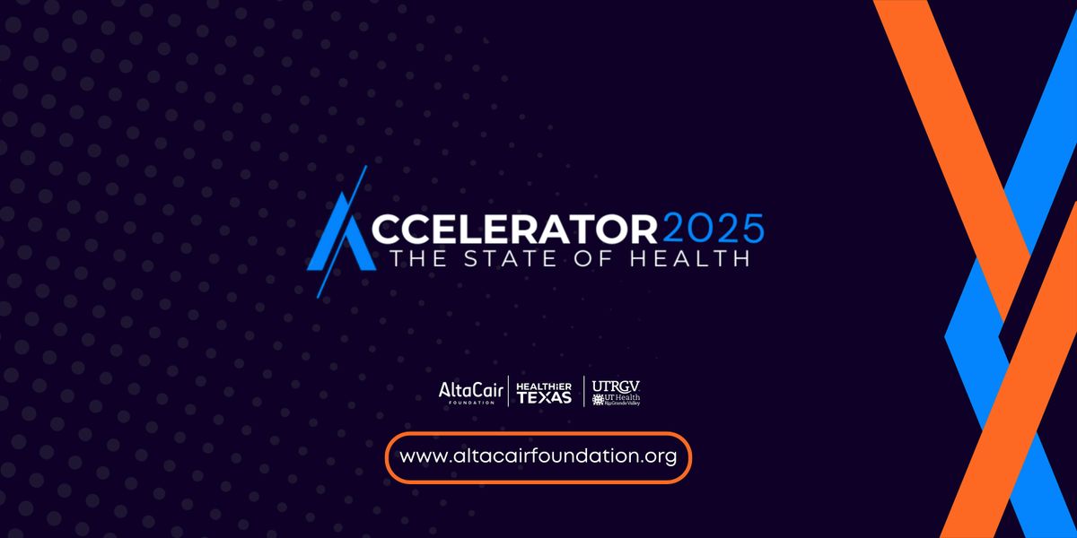 Accelerator 2025 : The State of Health, 4 September | Event in Harlingen | AllEvents