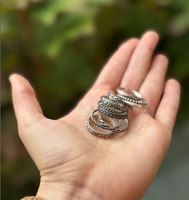 Forged in Nature: Silver Stacker Ring Workshop, 20 September | Event in Blackwell | AllEvents