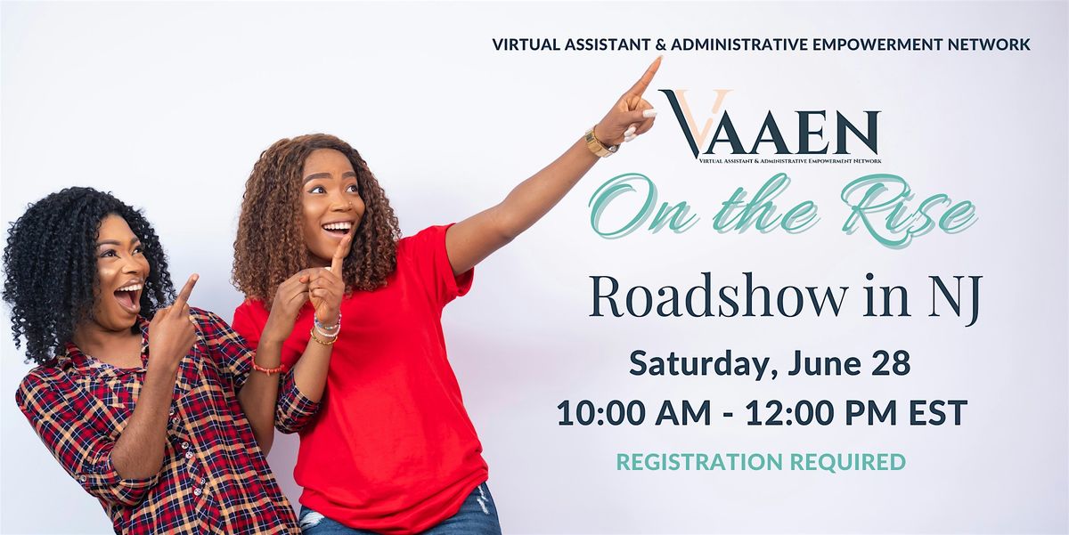 Virtual Assistant & Administrative Empowerment Network  Roadshow in NJ, 28 June | Event in Bloomfield