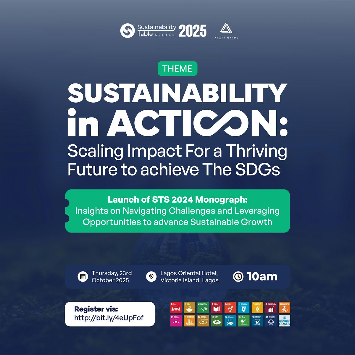 The Sustainability Table Discourse Series 2025, 23 October | Event in Lagos | AllEvents