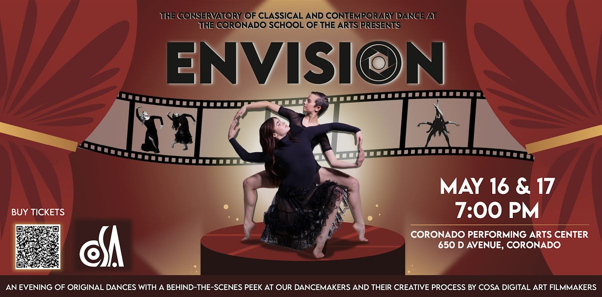 Envision - CoSA Dance Spring Concert, 16 May | Event in Coronado | AllEvents