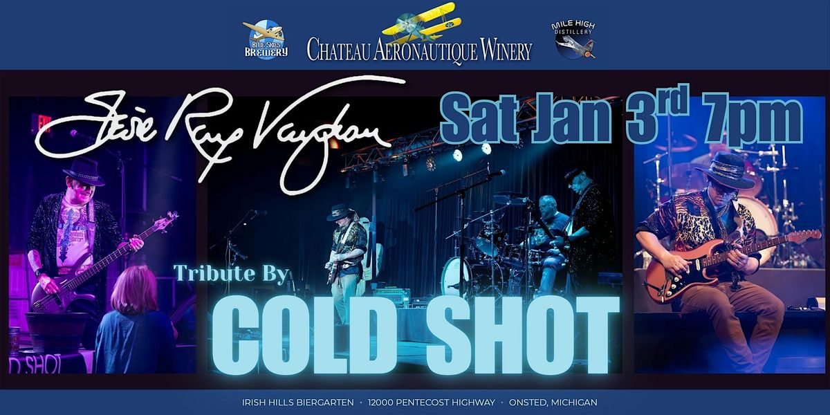 Stevie Ray Vaughan Tribute by Cold Shot, 3 January | Event in Onsted | AllEvents
