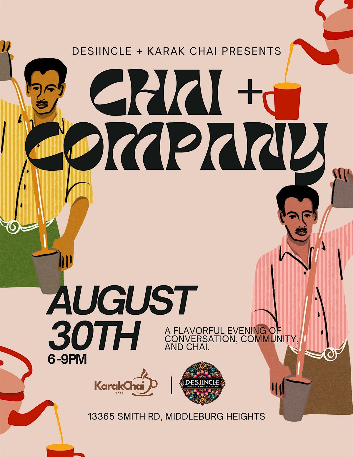 Chai & Company with Karak Chai, 30 August | Event in Middleburg Heights | AllEvents