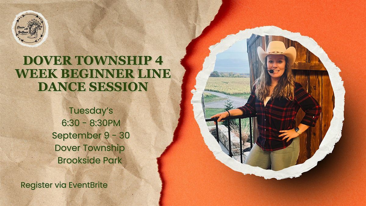 Dover Township 4 Week Beginner Line Dance Session, 9 September | Event in Dover | AllEvents