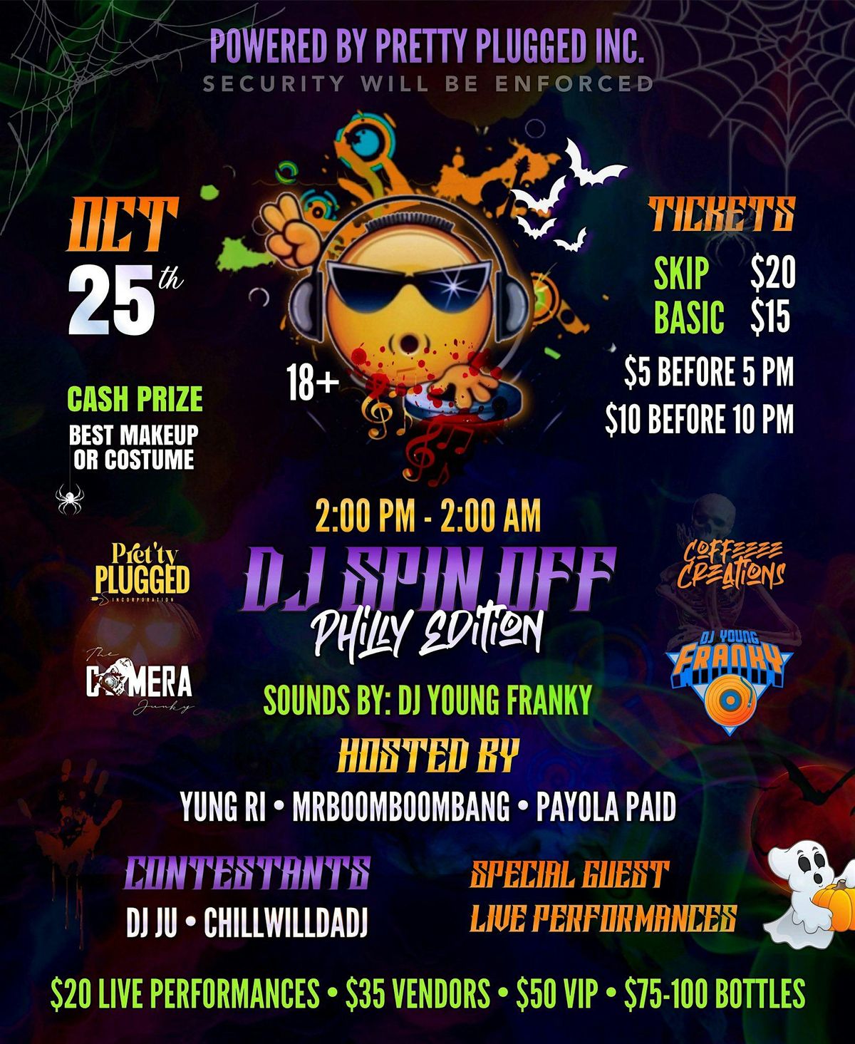 DJ Spin Off - Philly Edition - Part III, 25 October | Event in Philadelphia | AllEvents