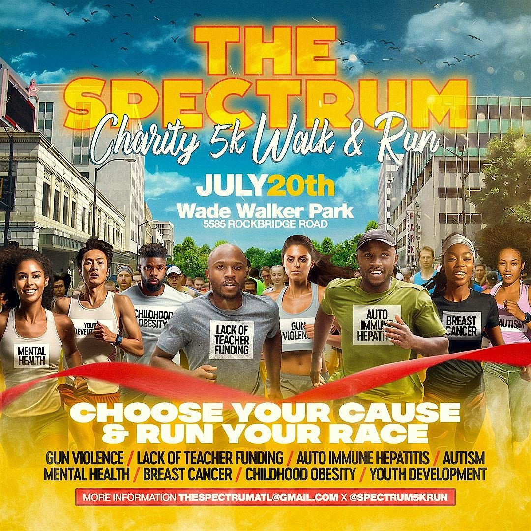 The Spectrum Charity 5K Walk & Run, 19 July | Event in Atlanta | AllEvents