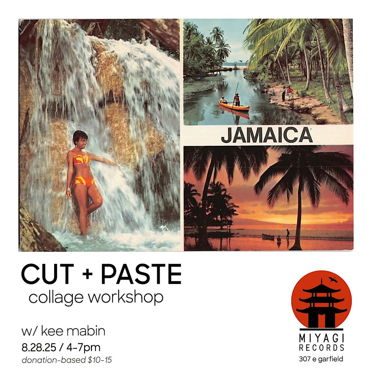 Cut + Paste Collage Workshop w/ Kee Mabin | JA Postcards, 28 August | Event in Chicago | AllEvents