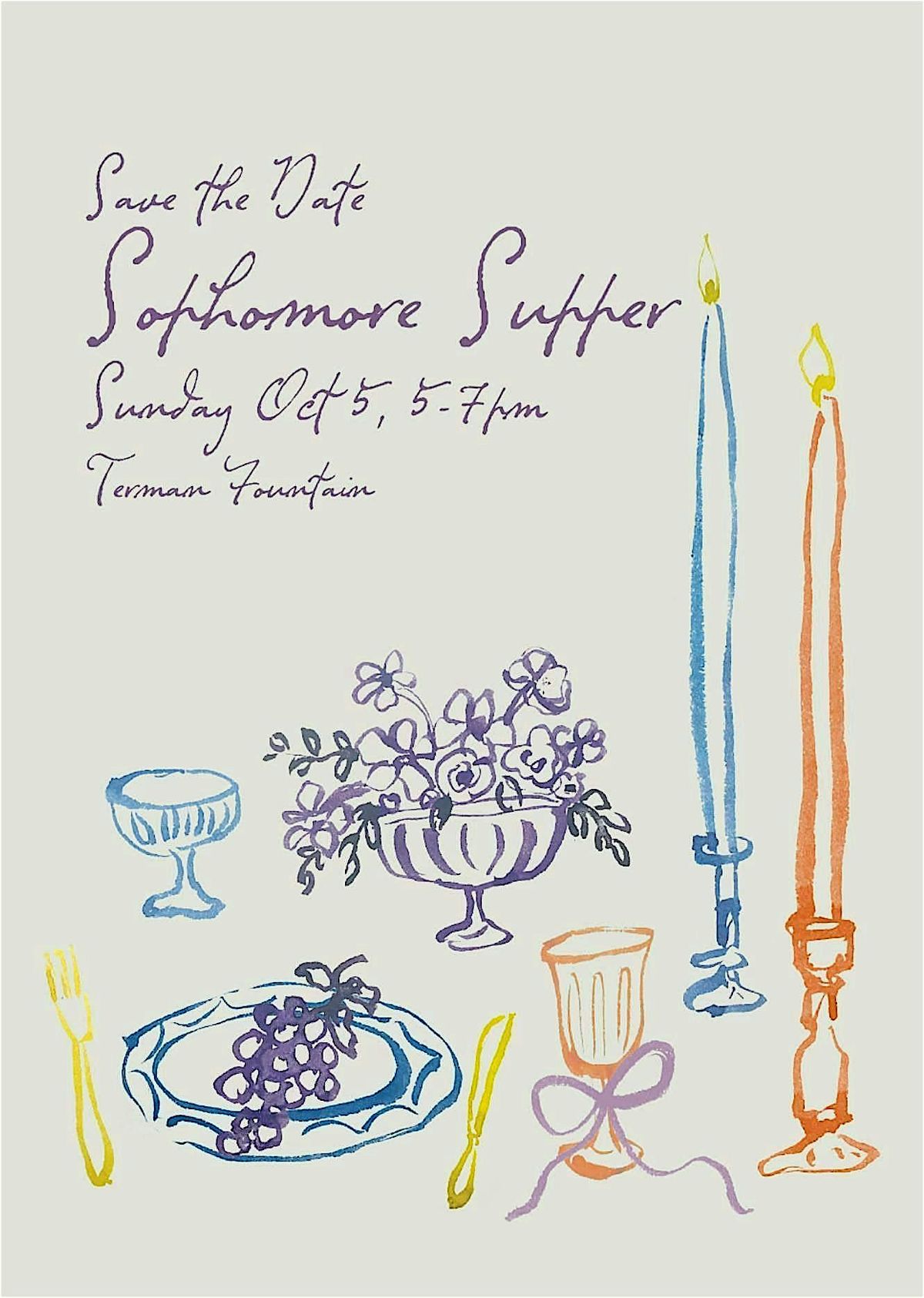 2025 Sophomore Supper, 5 October | Event in Stanford | AllEvents