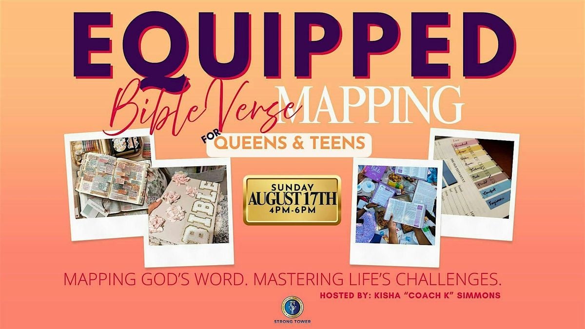 EQUIPPED: A Verse Mapping Workshop, 17 August | Event in Port Arthur | AllEvents