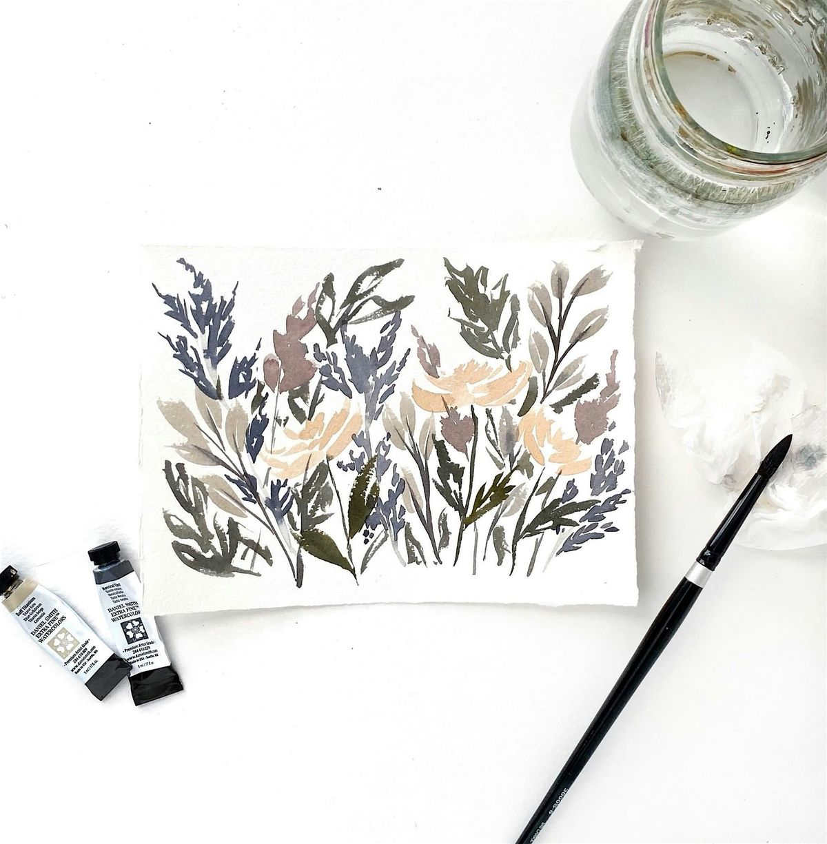 Intro to Watercolor Florals, 12 July | Event in Jonesborough | AllEvents