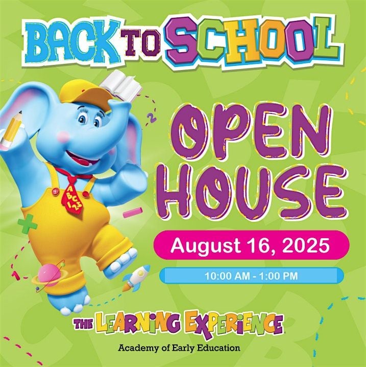 Back to School Open House, 16 August | Event in Paramus | AllEvents