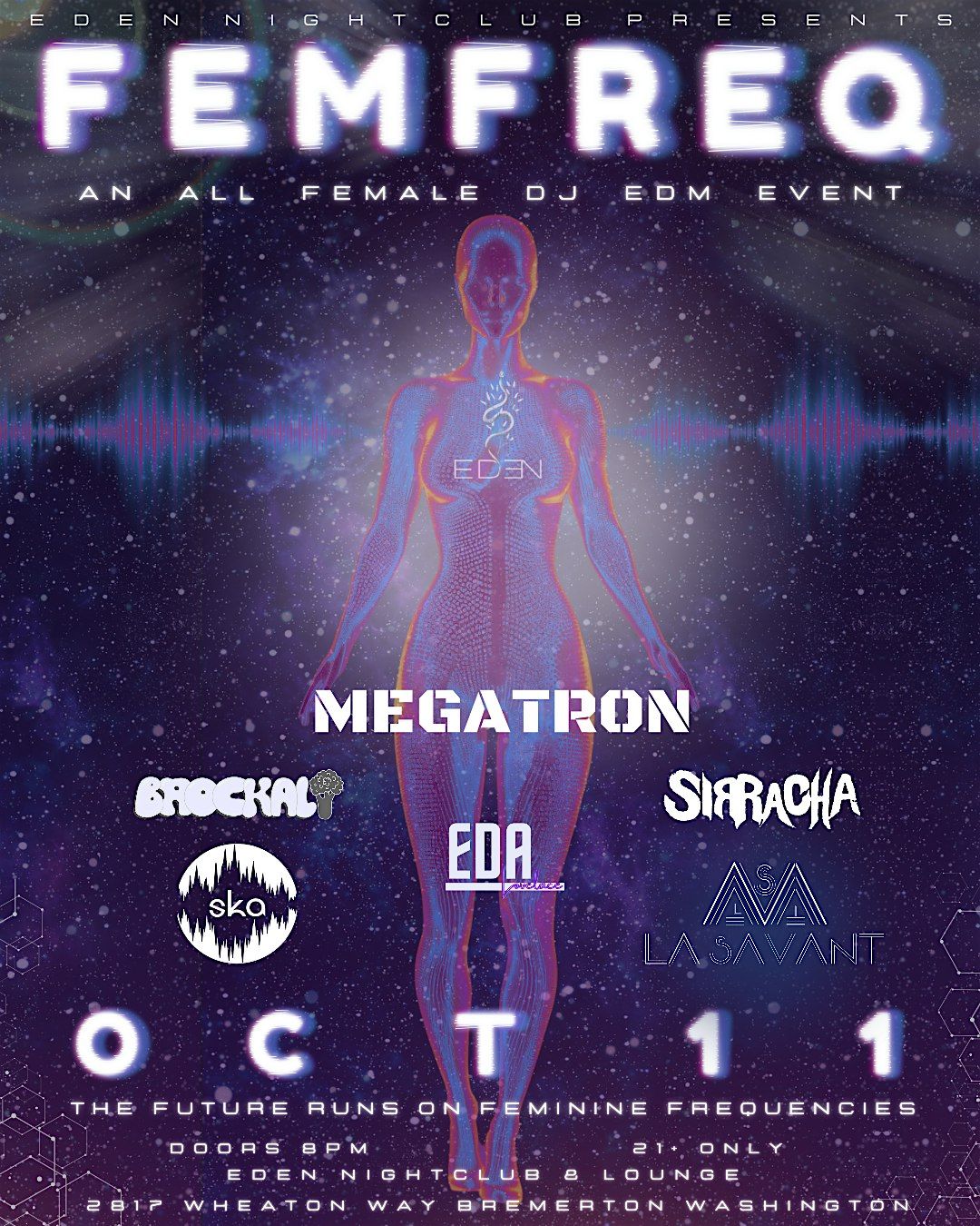 FemFreq, 11 October | Event in Bremerton | AllEvents