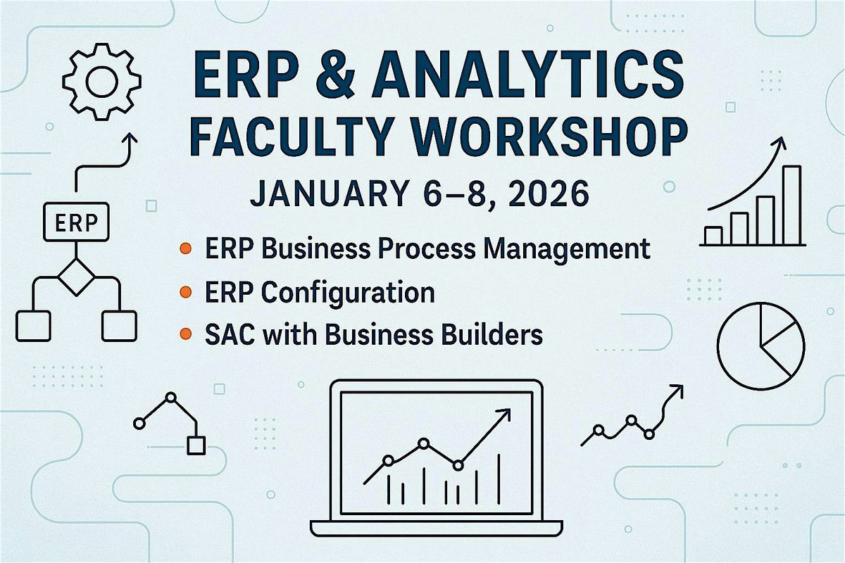ERP Business Process Management, Config, and SAC with Business Builders, 6 January | Event in Huntsville | AllEvents