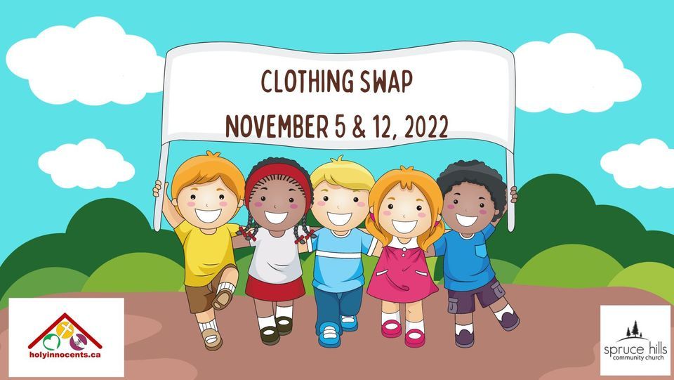 Kids Clothing Swap, Spruce Hills Community Church, Paradise