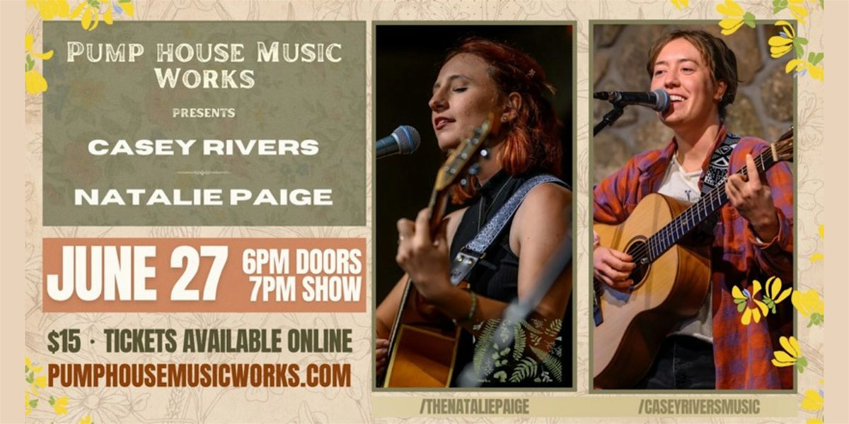 Natalie Paige & Casey Rivers, 27 June | Event in Wakefield | AllEvents