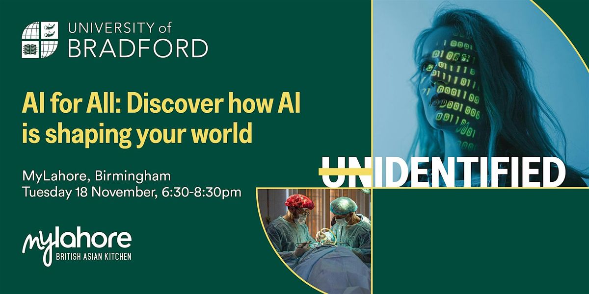 AI for All: Discover how AI is shaping your world, 18 November | Event in Birmingham | AllEvents
