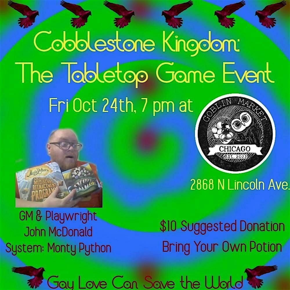 Cobblestone Kingdom: The Live TTRPG Experience, 24 October | Event in Chicago | AllEvents